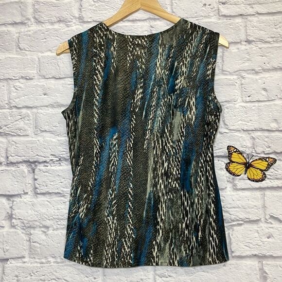 BRODY Myles Sleeveless Pleated Detail Front Top Size Unknown - Picture 6 of 9